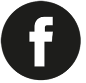 Logo Facebook bianco su sfondo nero. Link diretto alla pagina di Mondo Gatto Lodi